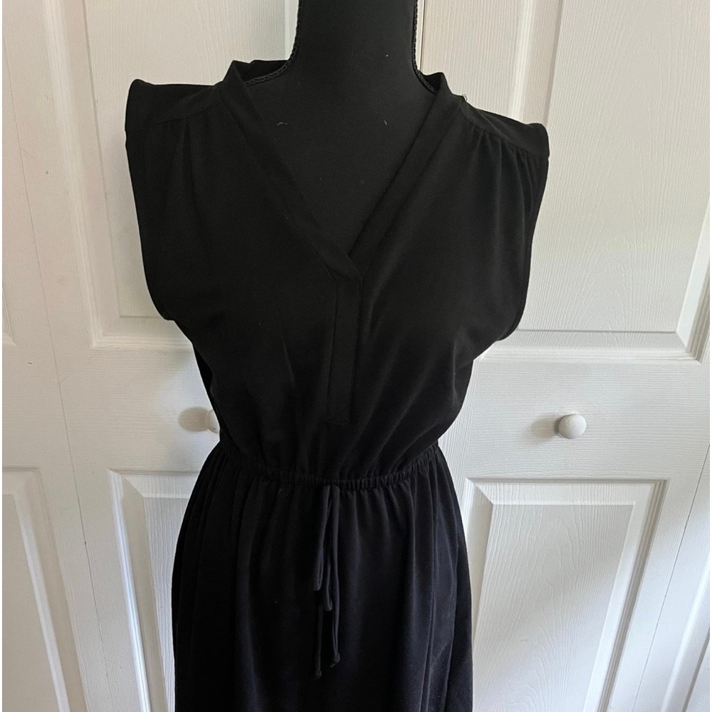 Bobeau casual black dress